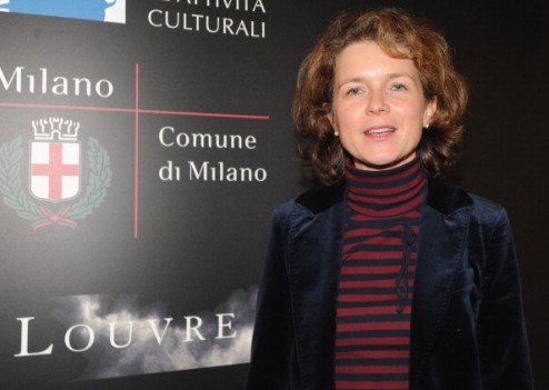 MILAN, ITALY - NOVEMBER 30: Deputy Managing Director Claudia Ferrazzi of the Louvre museum attends the exhibition opening of Antonio Canova's "Amore e Psiche" and Francois Gerard's "Psyche at l'Amour" at the Palazzo Marino on November 30, 2012 in Milan, Italy. (Photo by Pier Marco Tacca/Getty Images)
