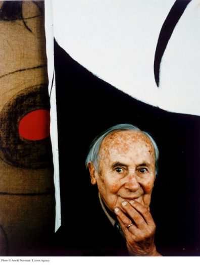 367029 01: ***EXCLUSIVE*** Portrait of Spanish Surrealist painter Joan Miro March 22, 1979 in Mallorca, Spain. (Photo by Arnold Newman/Getty Images)